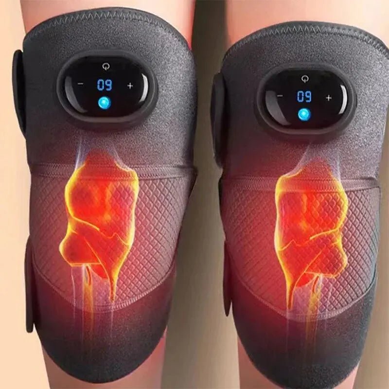 ThermaFlex : active reliever knee brace rheumatoid arthritis treatment with Heating and massager built in. PainFixit